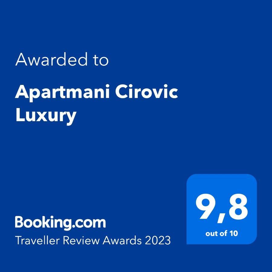 Apartmani Cirovic Luxury Herceg Novi Dış mekan fotoğraf